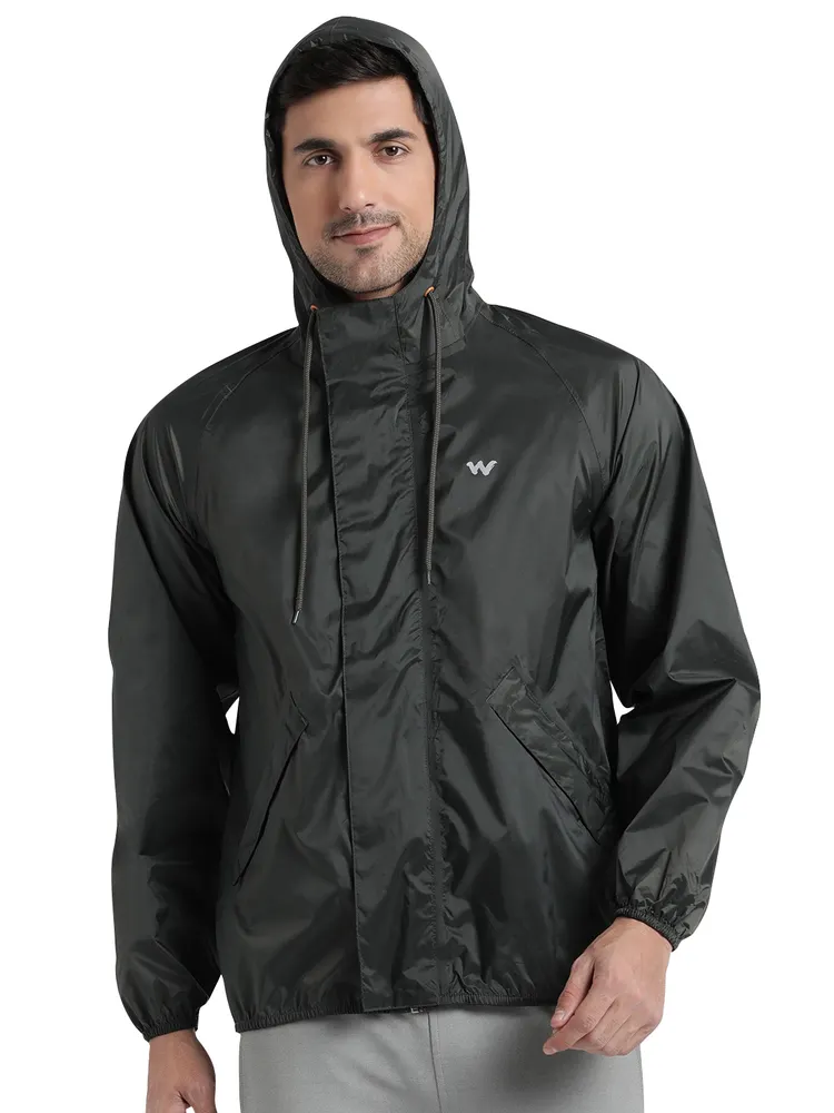 Wildcraft Hypadry Rain Jacket Black