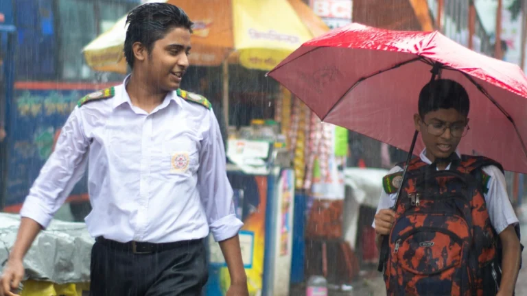 rain safety for students