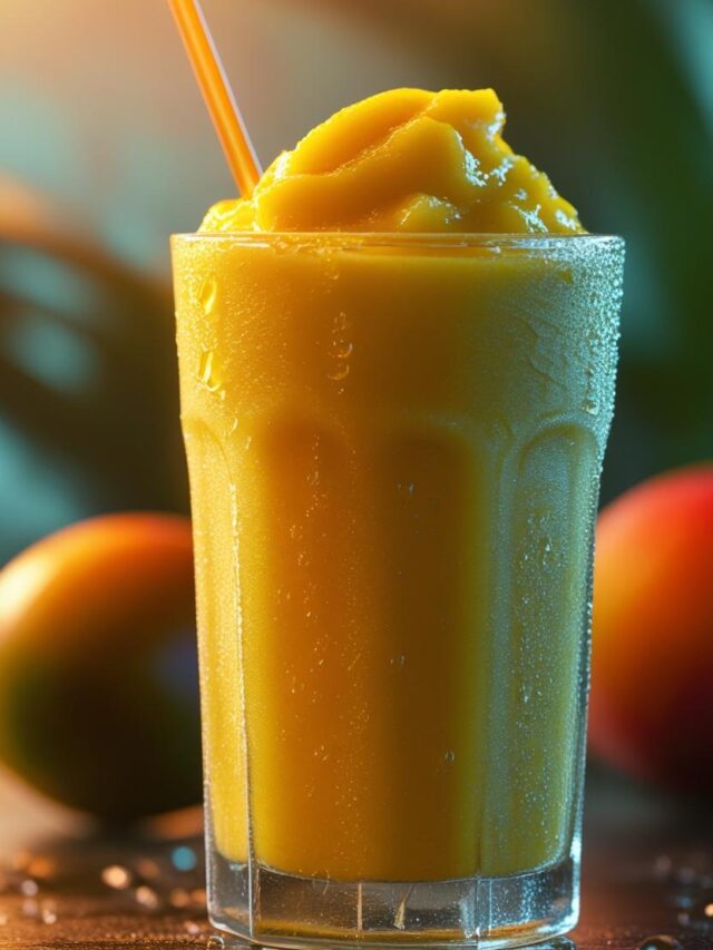 Mango Monsoon Tropical Smoothie
