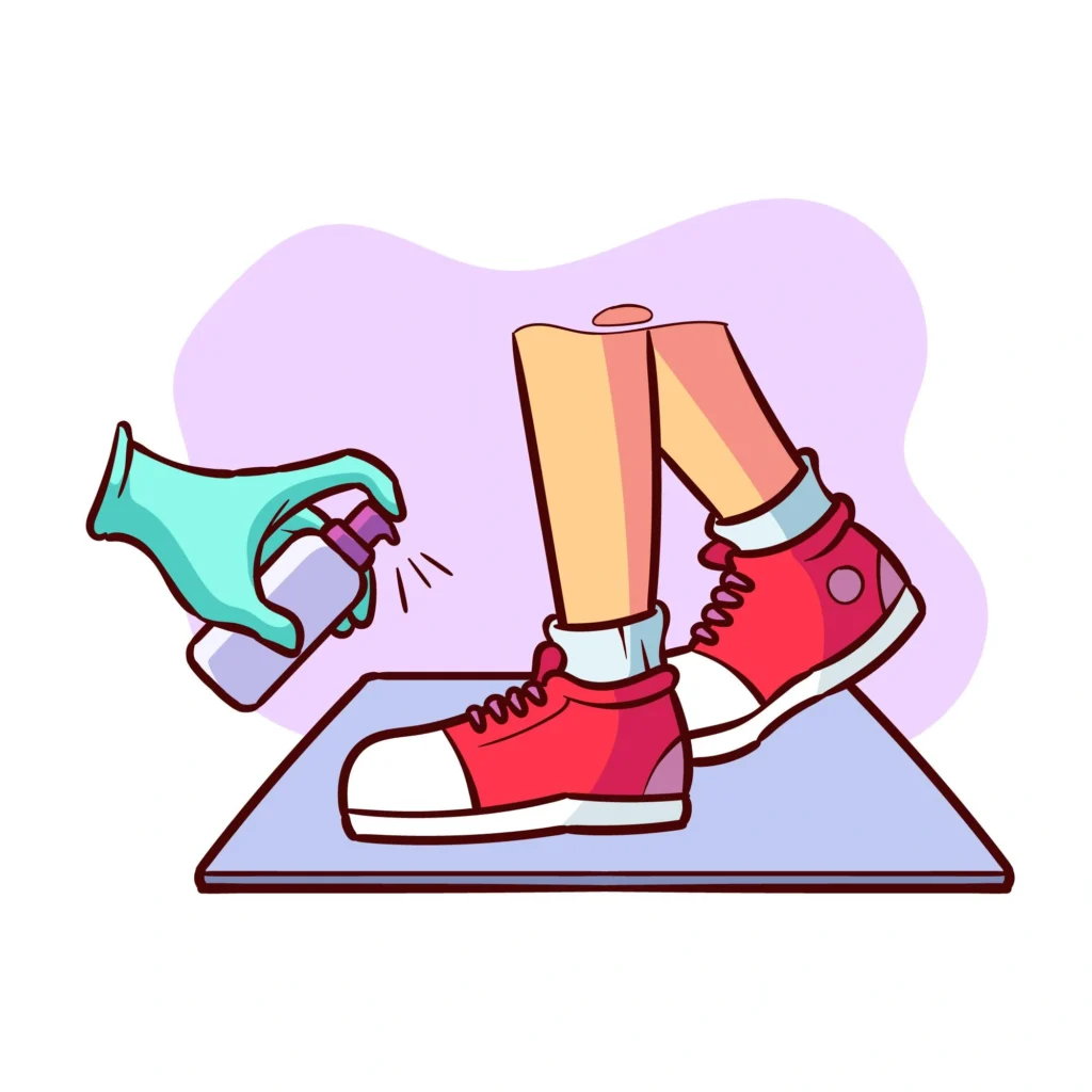 Clean and Deodorize Moldy Shoes
