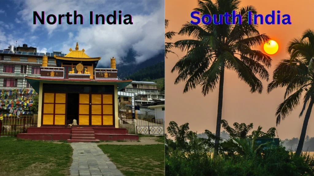 north india vs south india during monsoon