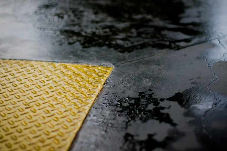 wet floor in monsoon