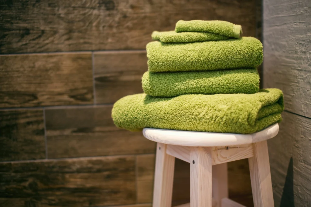 towels smell musty
