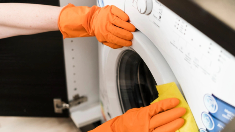 How to clean a smelly washing machine drum during rainy Season